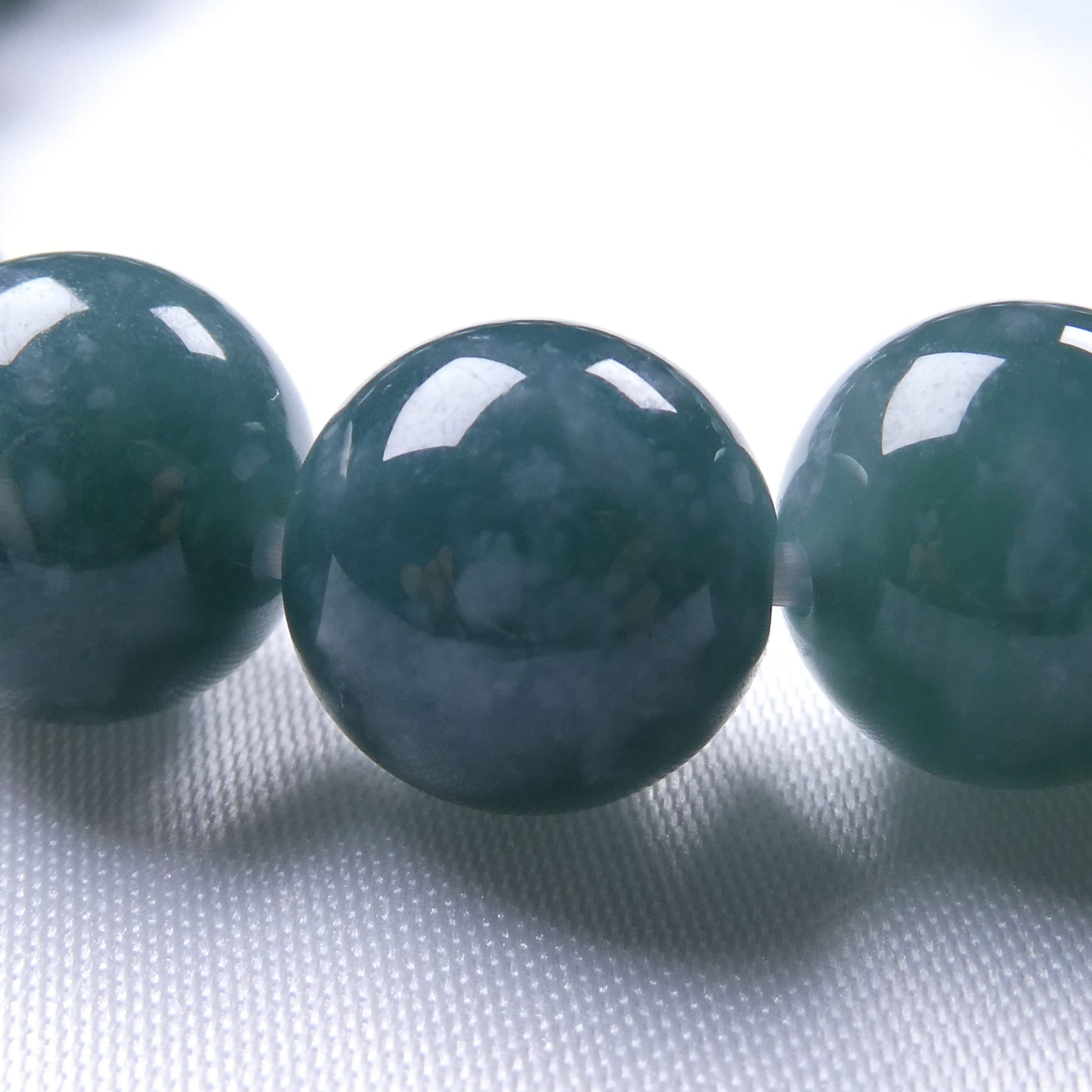 グアテマラ翡翠 ブレスレット 9.5-10mm