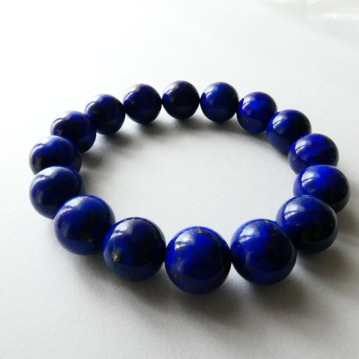 ★限定1★ラピスラズリ 5A ブレスレット(14mm)【アフガニスタン産】