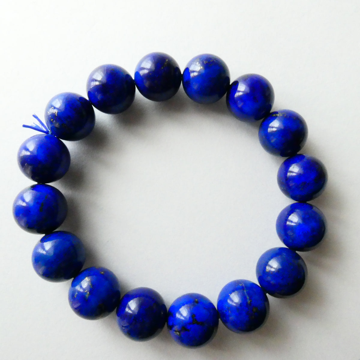 ★限定1★ラピスラズリ 5A ブレスレット(14mm)【アフガニスタン産】