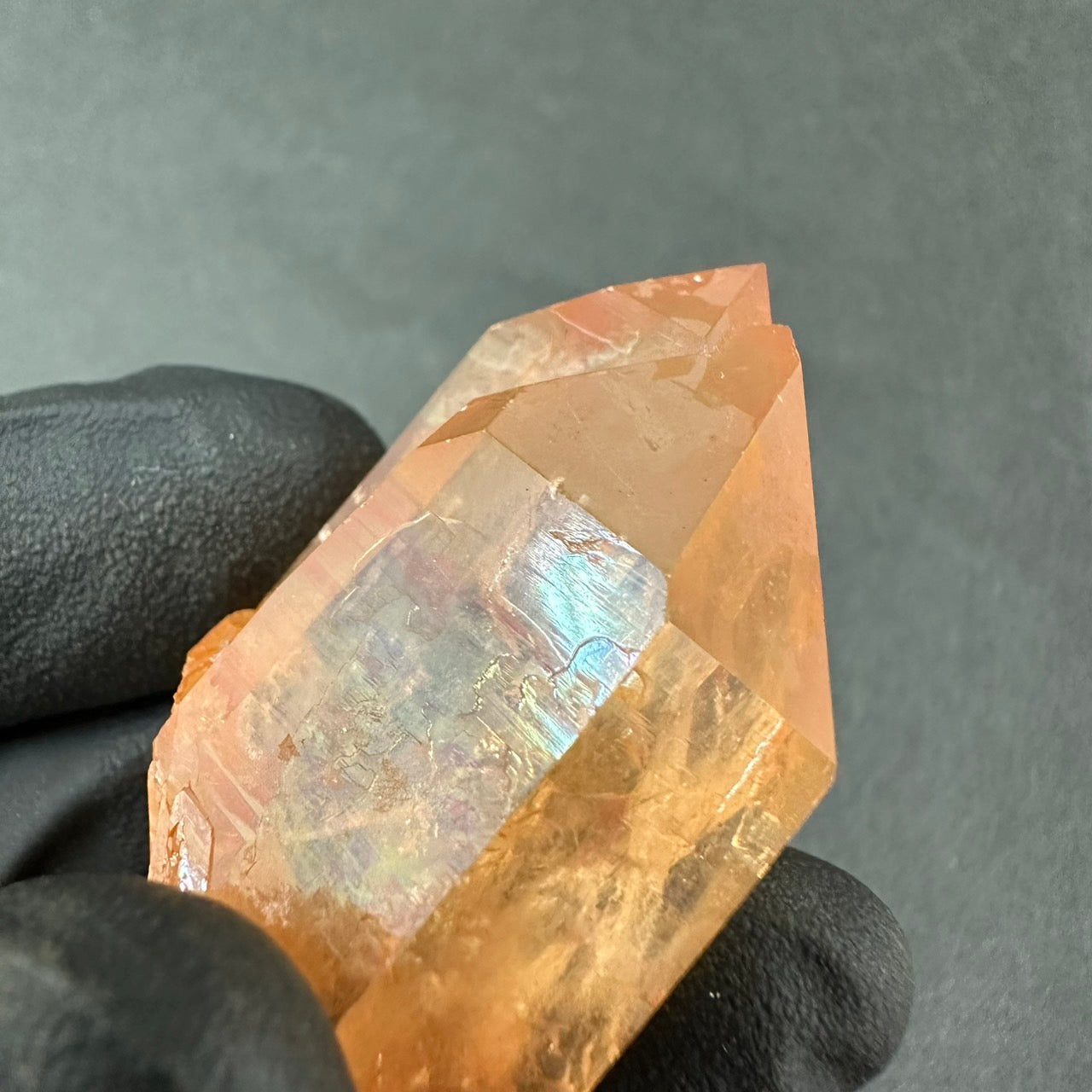 【非研磨】カブラル産ゴールデンレムリアンシード/しっかりオーラフレイム、ツイン、虹入りクォーツイン、カテドラルDT、タイムリンク、イシス、キー