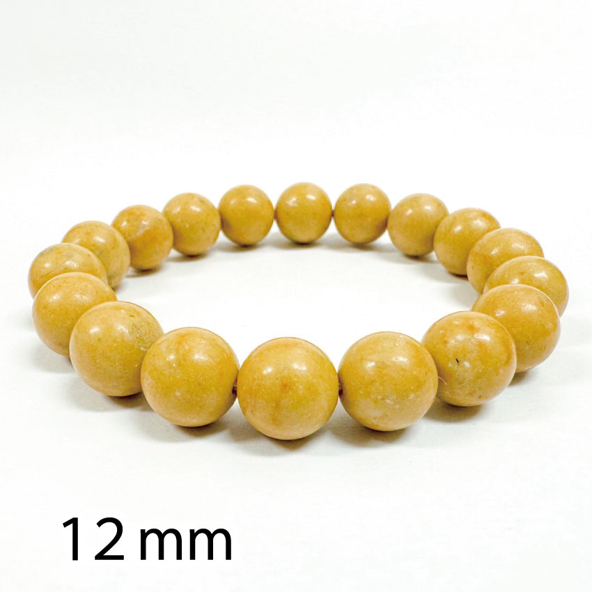 [聖地の石]  エルサレムストーン／ブレスレット8mm、10mm、12mm