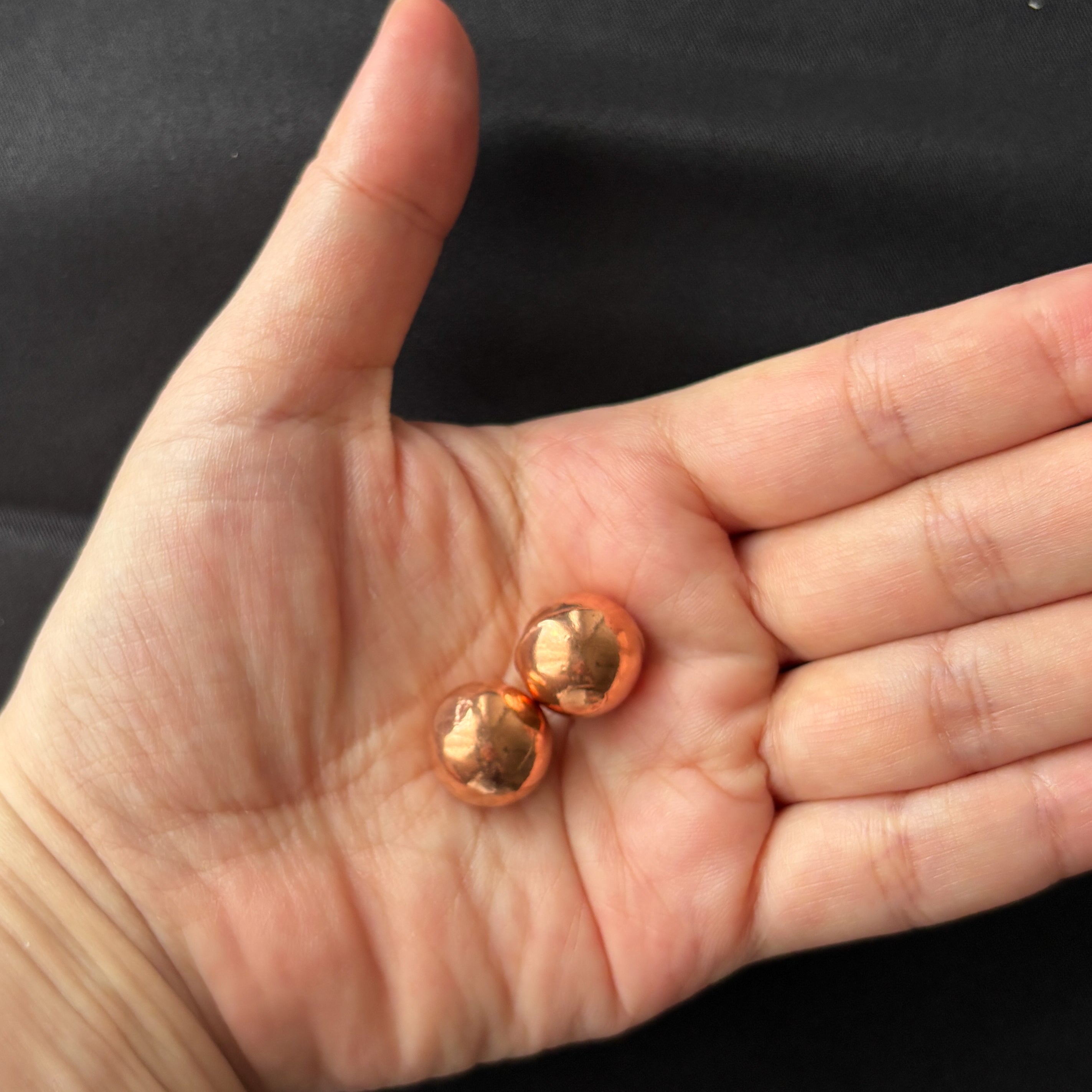 ツーソン2026】カッパー（自然銅）丸玉 15mm｜エネルギー伝導・増幅