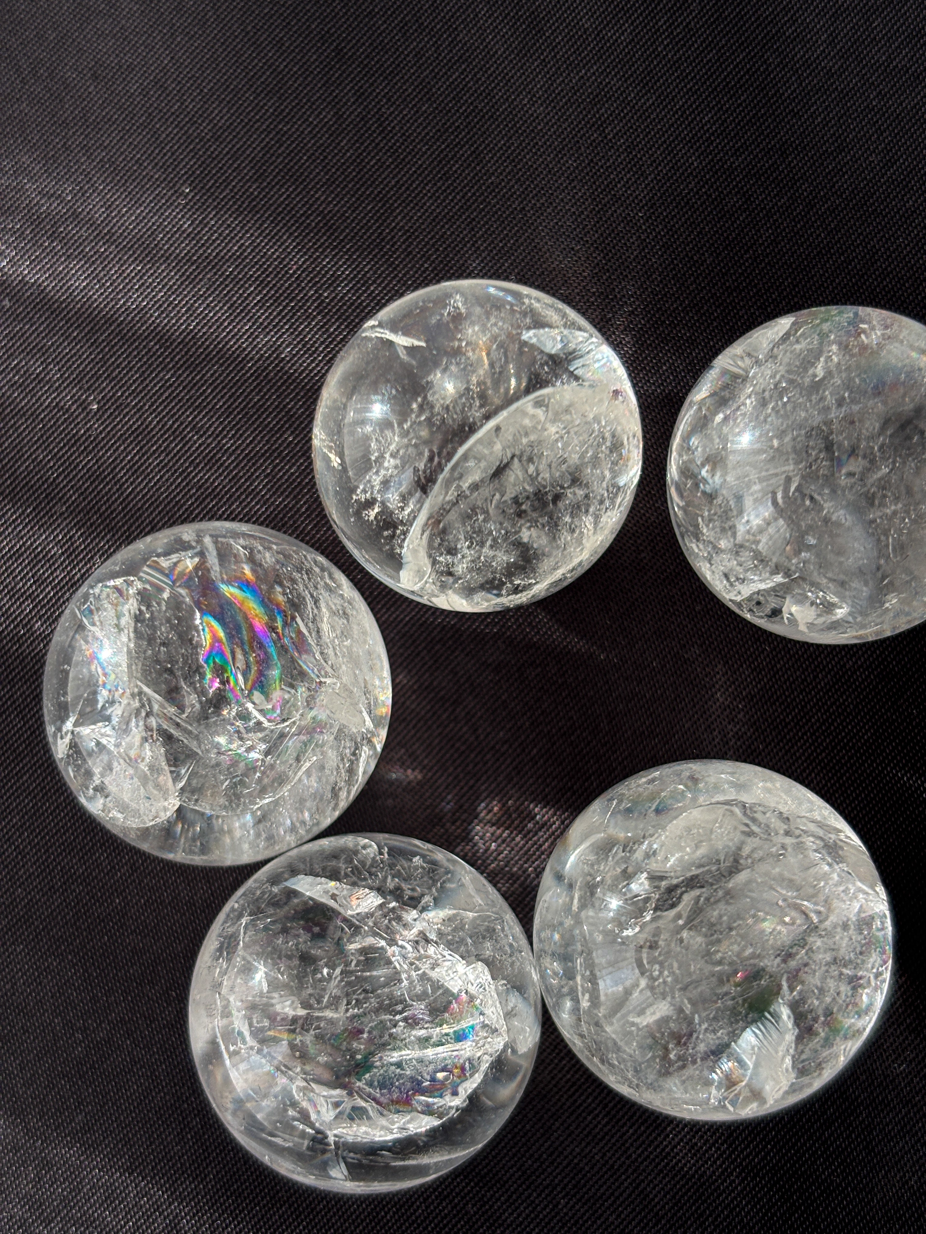 【虹が綺麗】アイリスクォーツ　丸玉20mm