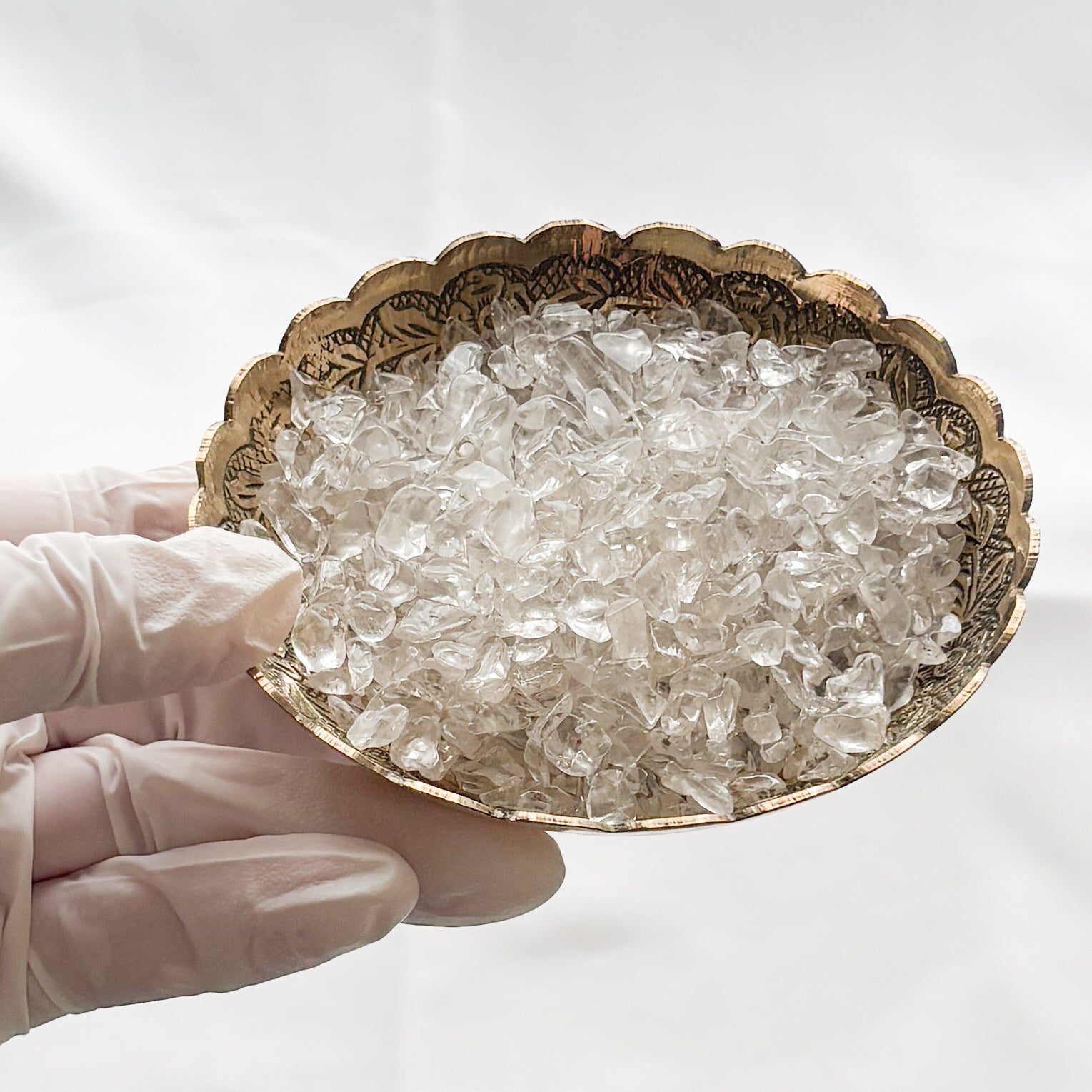 【浄化】水晶さざれ石3A（産地：ブラジル / 容量：200g・500g・1kg）