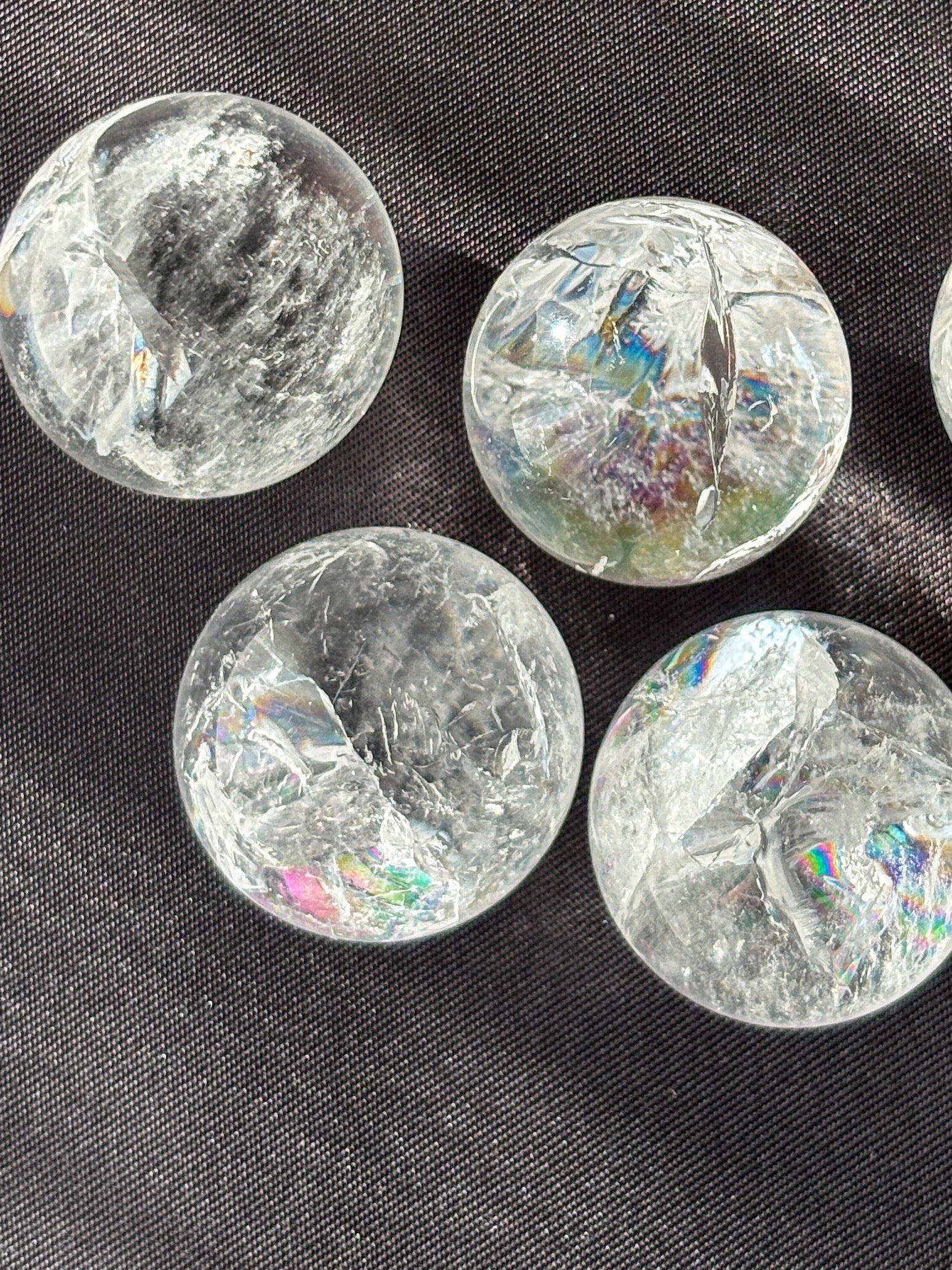 【虹が綺麗】アイリスクォーツ　丸玉20mm