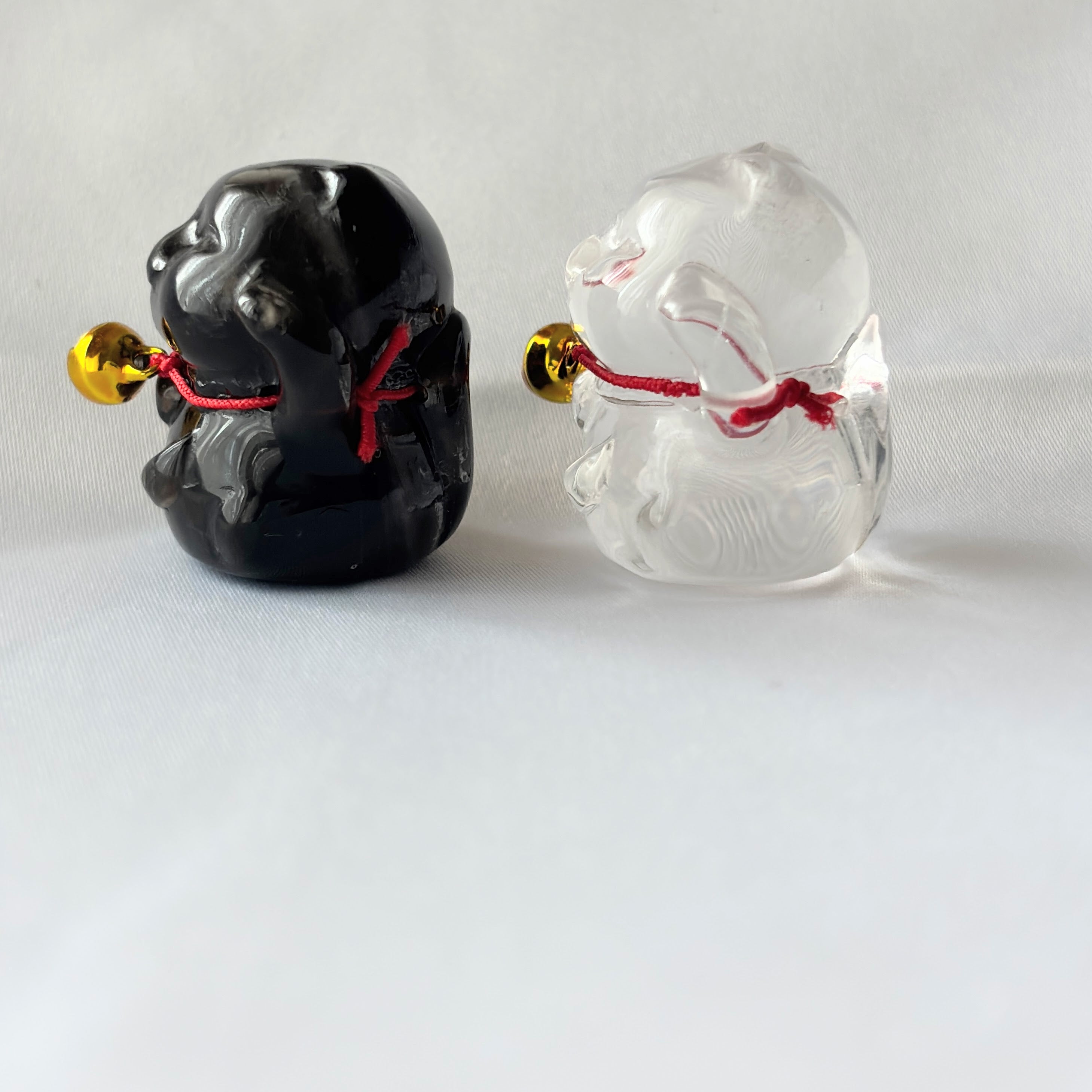 卸売り】水晶 招き猫（左手上げ）ブラジル産 縁起物｜天然石仕入れ earth