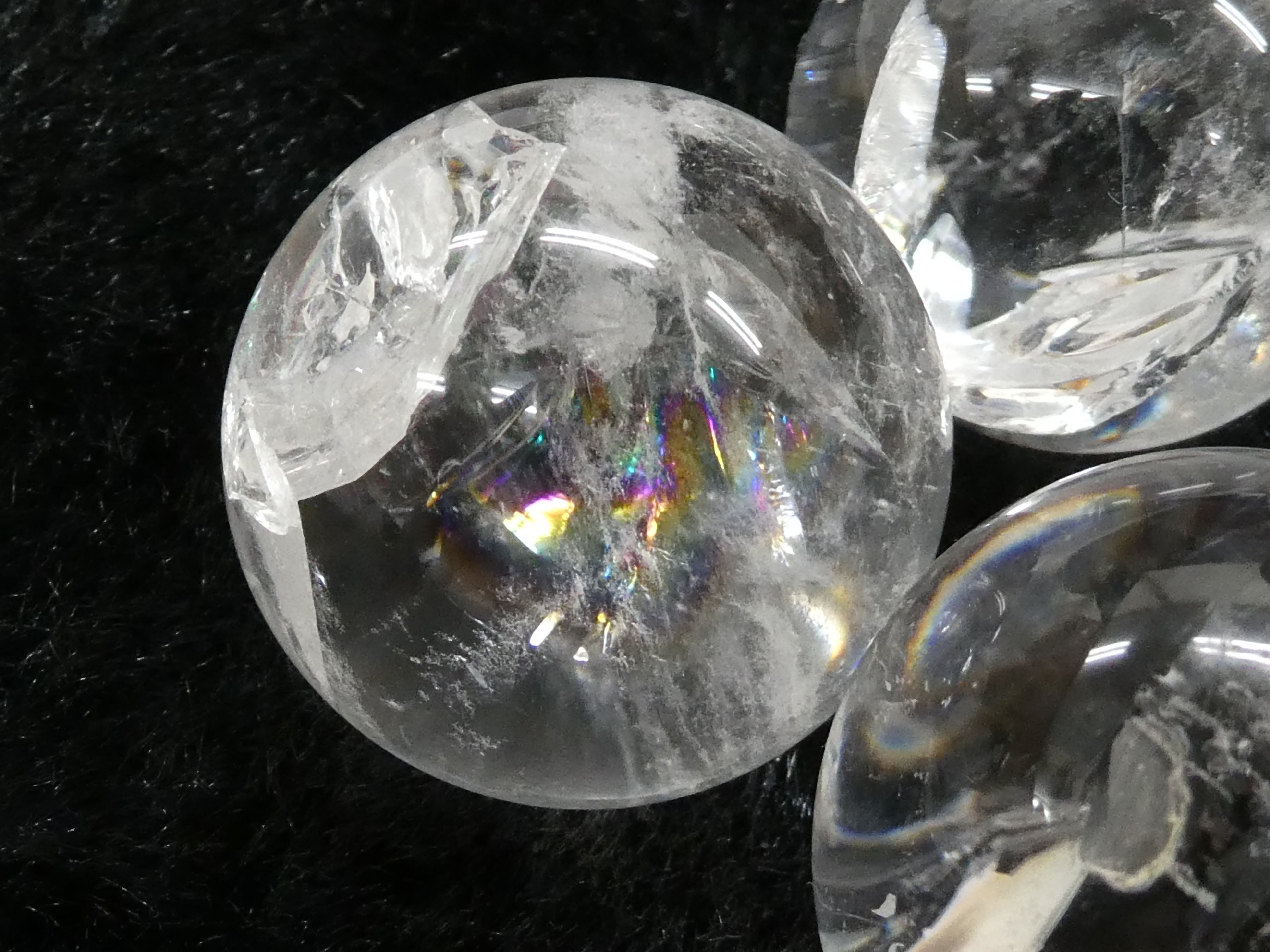 【虹が綺麗】アイリスクォーツ　丸玉20mm