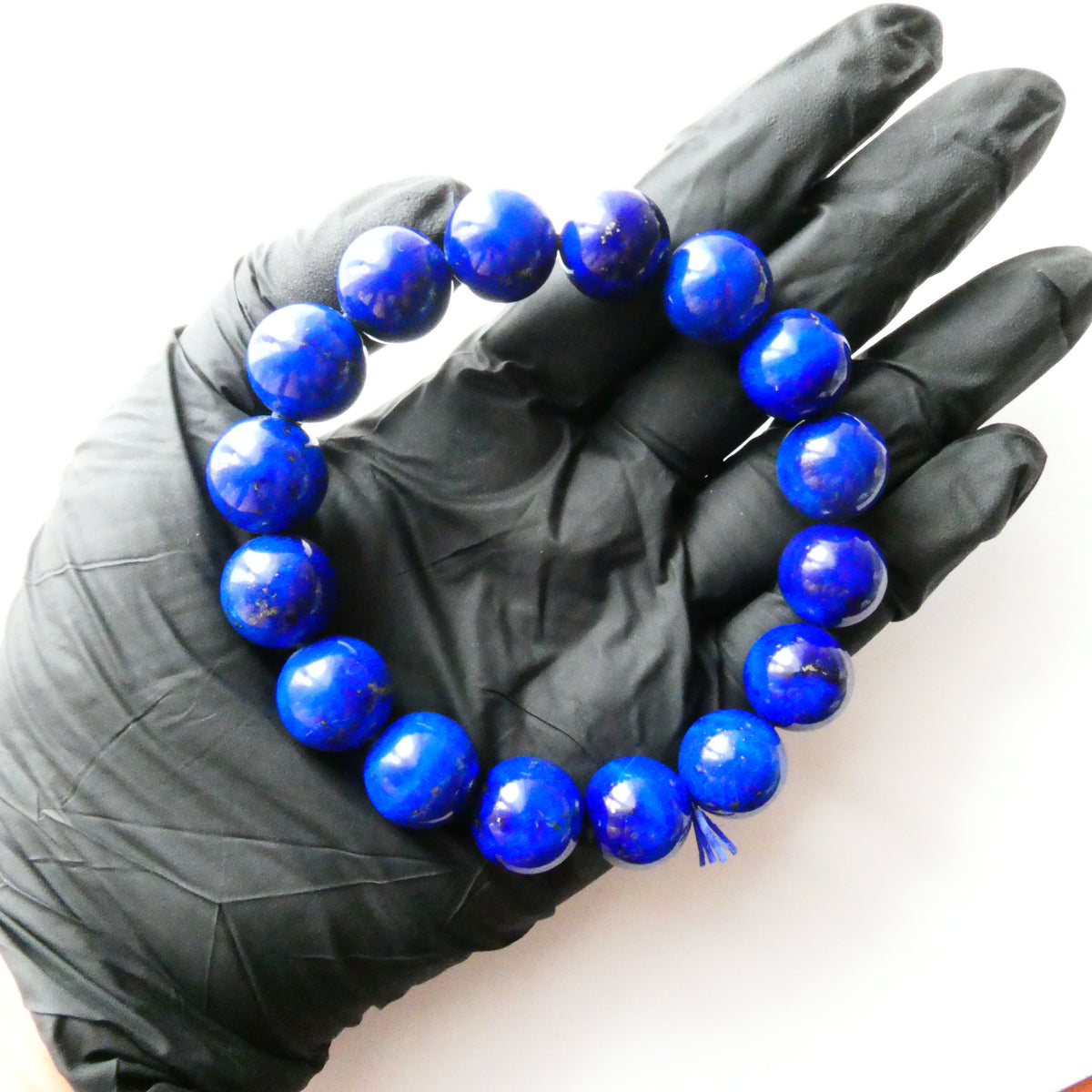 ★限定1★ラピスラズリ 5A ブレスレット（14mm）【アフガニスタン産】