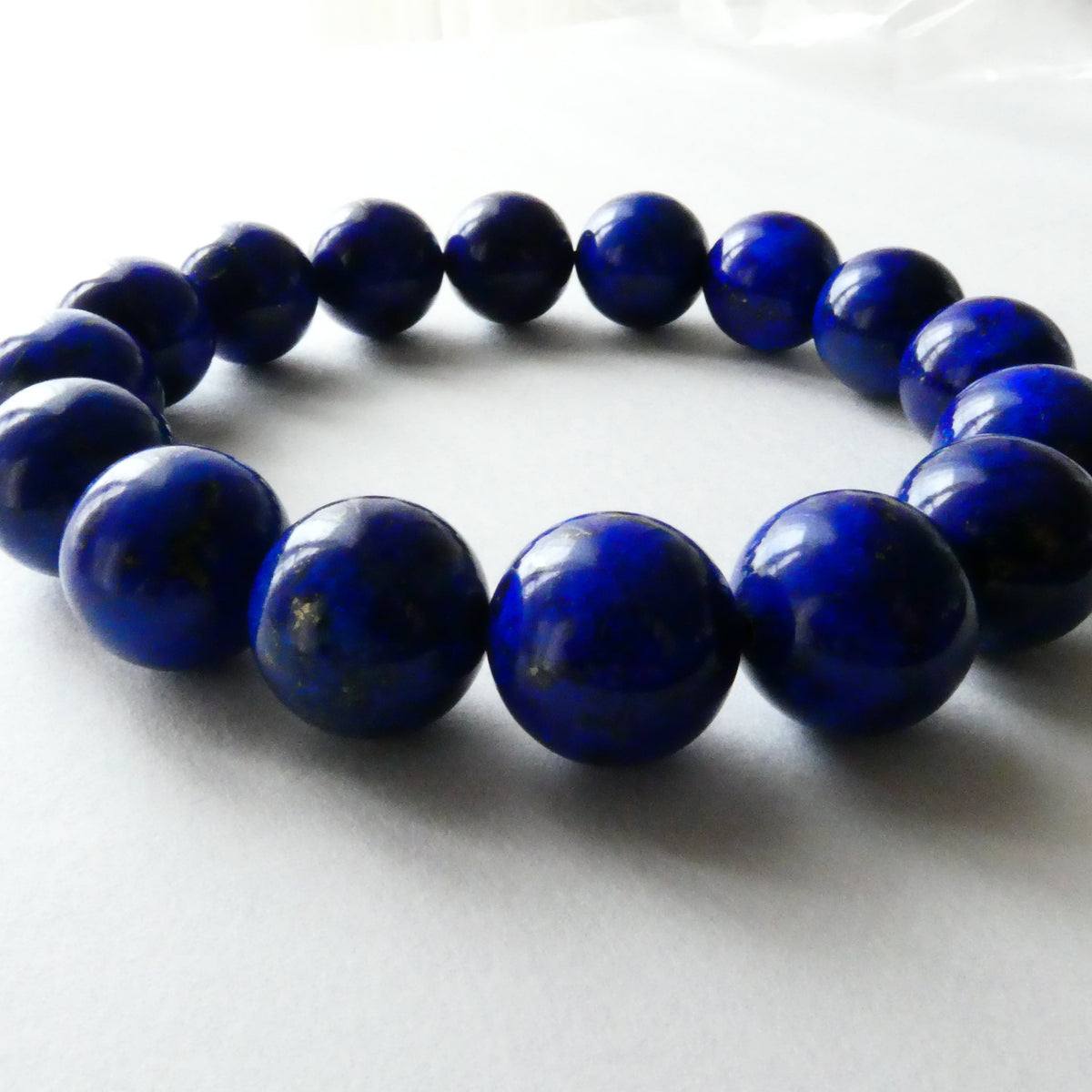 ★限定1★ラピスラズリ 5A ブレスレット（14mm）【アフガニスタン産】