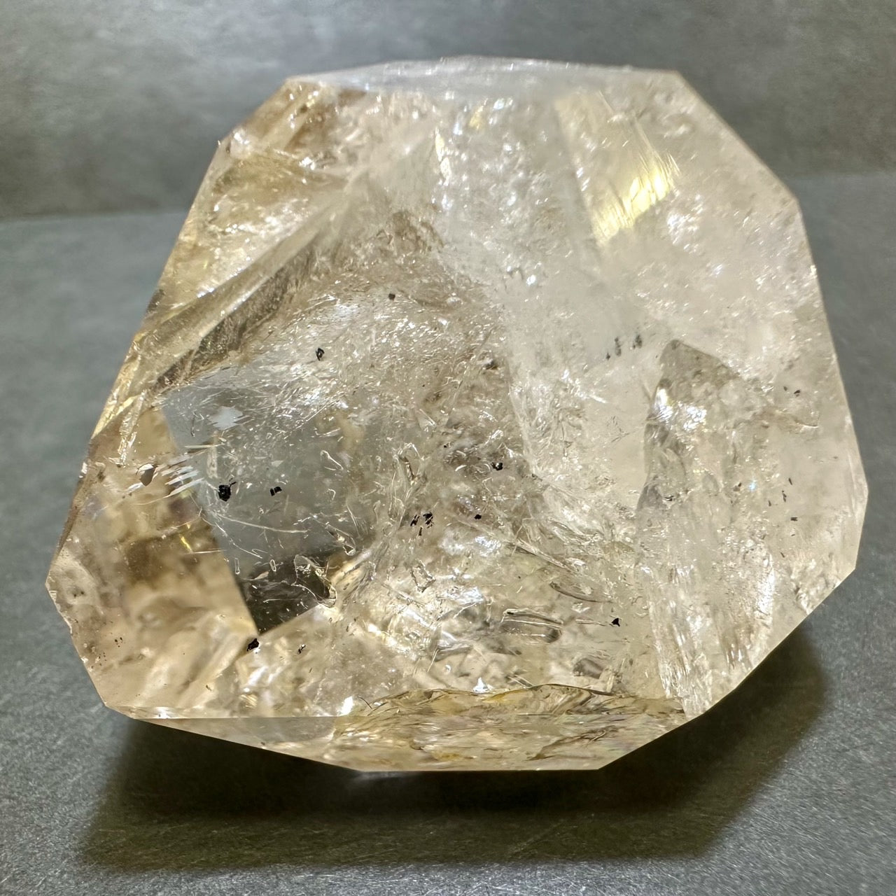 天然石　ハーキマーダイヤモンド　クォーツ　水晶　水入り　原石　ツーソン ツーソン2025】ハーキマーダイヤモンド 大原石 67g｜NY州産 ドリーム