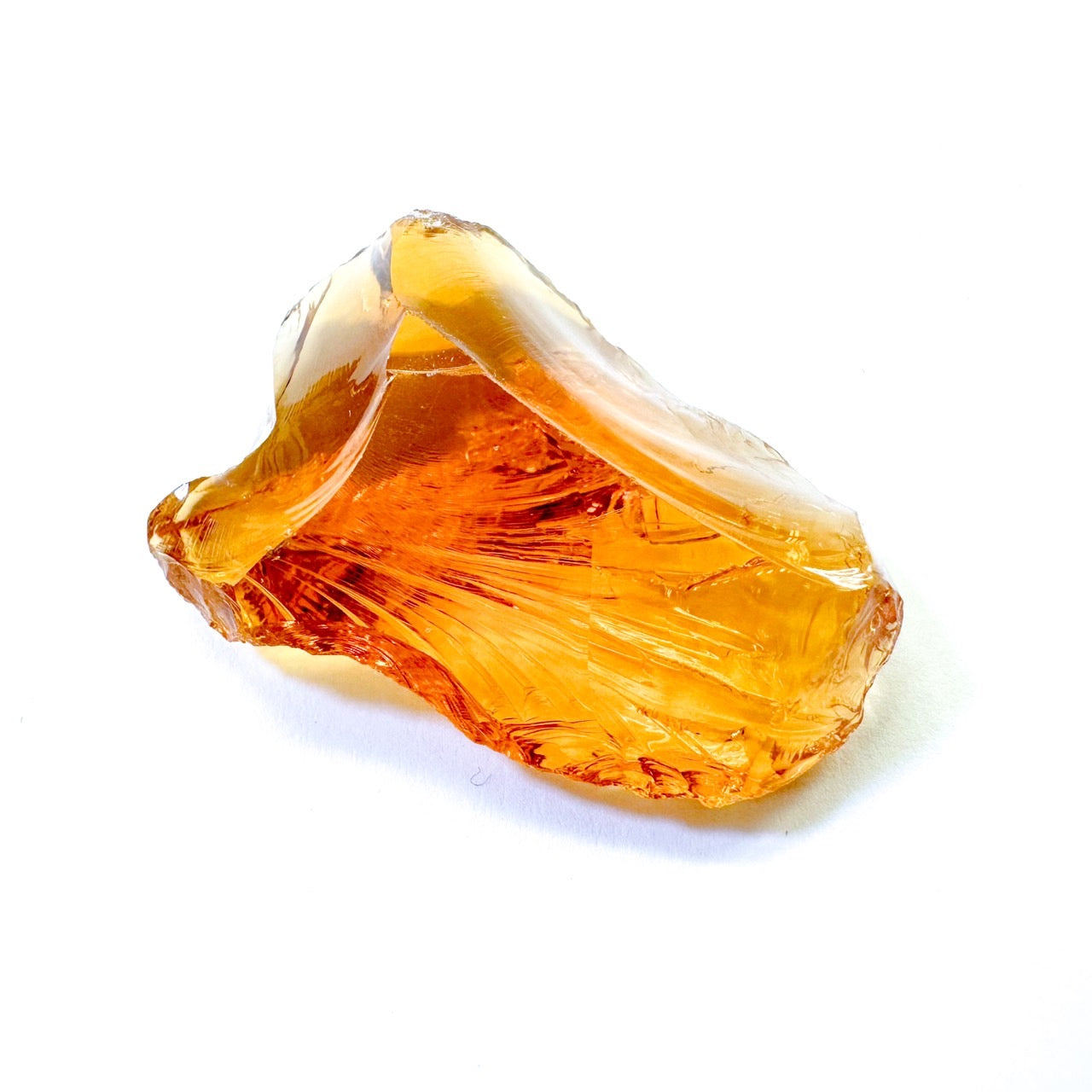 [神秘のガラス]　アンダラクリスタル(アメリカシェラネバダ産)／レムリアンアンバー　No.2