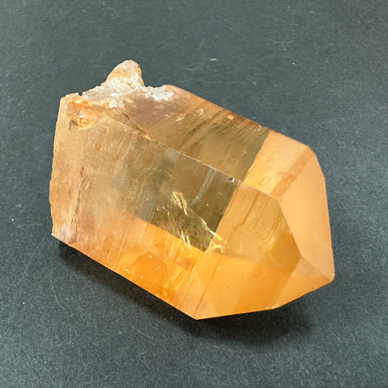 【非研磨】カブラル産ゴールデンレムリアンシード／高透明度、アイリス、レコードキーパー、タイムリンク、うっすらオーラフレイム、セルフヒールド